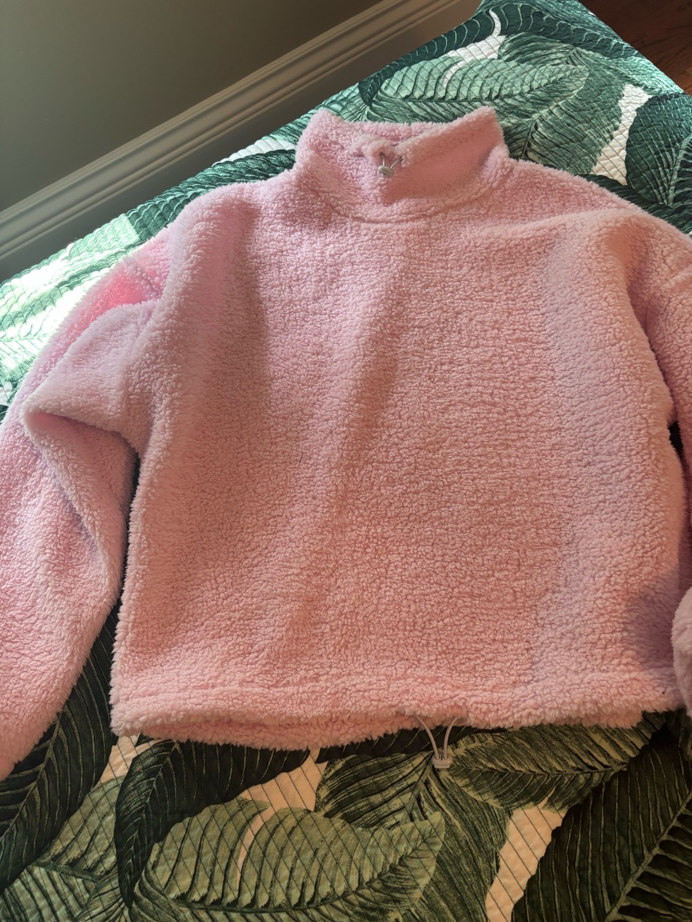 Levi's Pastel Pink Sherpa pullover